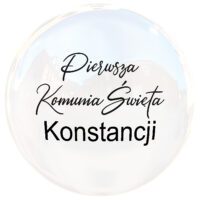 Naklejka personalizowana pierwsza komunia święta