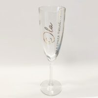 Personalizowany kieliszek dla świadkowej z imieniem
