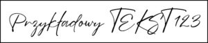Czcionka 6