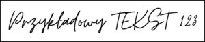 Czcionka 7